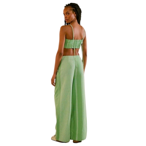 Free People Casual Friday Set In Blue NWOT - Picture 2 of 11